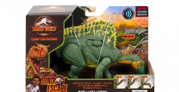 Jurassic World - Roar Attack Ouranosaurus Camp Cretácico