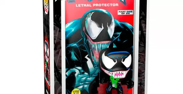 Funko Pop! Marvel: Venom - Venom #10 Comic Covers - Special Edition (Glows in the Dark)