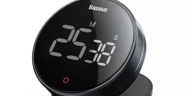 Temporizador Digital Baseus Pantalla LED Timer Cuenta Regresiva