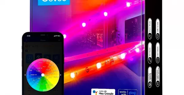 Tira led inteligente Govee RGBIC PRO, 5 metros, Wifi, compatible con Alexa y Google Home, multicolor