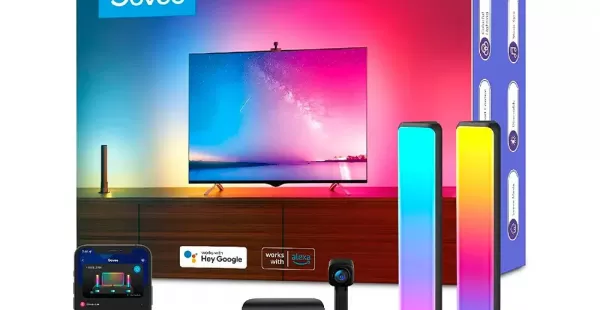 Kit luces led Govee Dreamview T1, para TV, Pro tira led, con cámara y barras de luz, multicolor