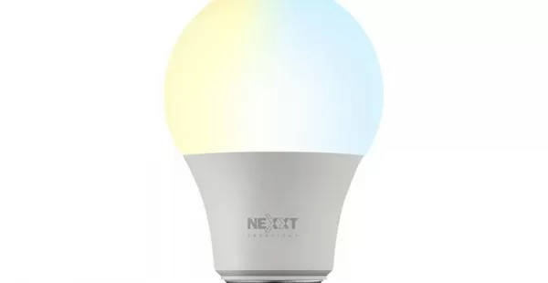 Foco inteligente Nexxt luces multicolor, wi-fi, 9w, tipo de bombilla A19