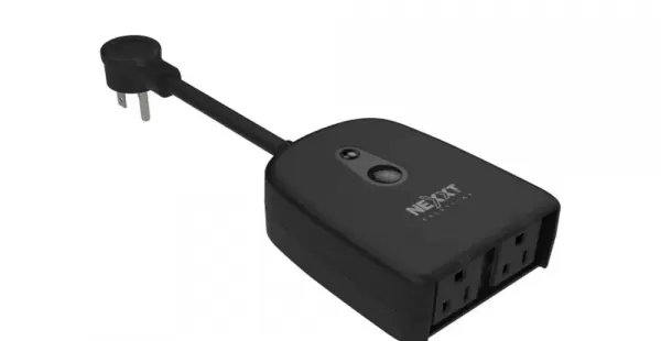 Enchufe externo inteligente wifi Nexxt NHP-O610 220V, 2 tomacorrientes