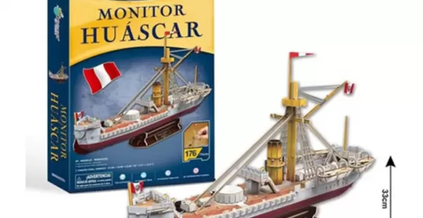 PUZZLE ROMPECABEZA 3D MONITOR HUASCAR