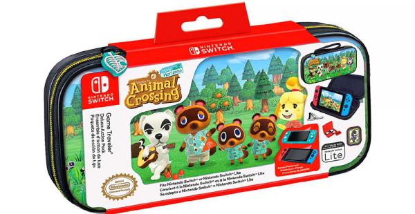 GAME TRAVELER DELUXE TRAVEL CASE NINTENDO SWITCH ANIMAL CROSSING