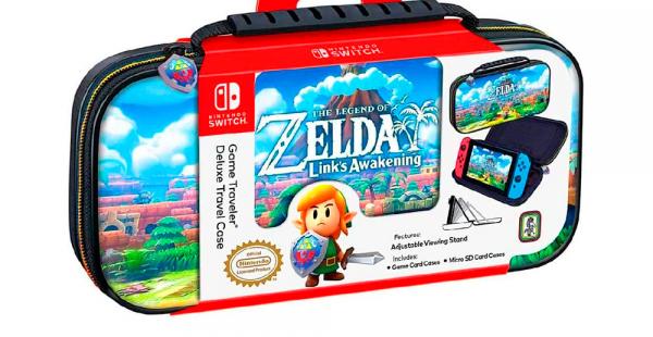 GAME TRAVELER DELUXE TRAVEL CASE NINTENDO SWITCH ZELDA LINKS AWAKENING