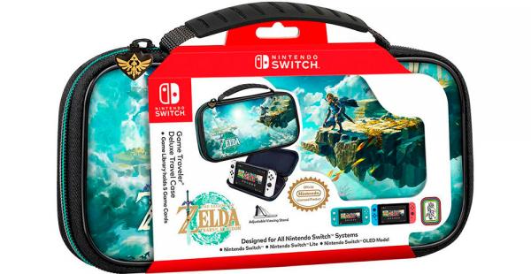 GAME TRAVELER DELUXE TRAVEL CASE NINTENDO SWITCH ZELDA TEARS OF THE KINGDOM