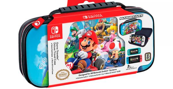 GAME TRAVELER DELUXE TRAVEL CASE NINTENDO SWITCH MARIO KART