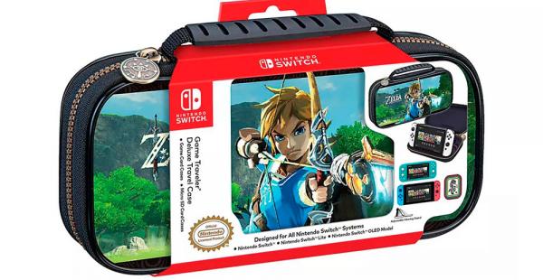 GAME TRAVELER DELUXE TRAVEL CASE NINTENDO SWITCH ZELDA