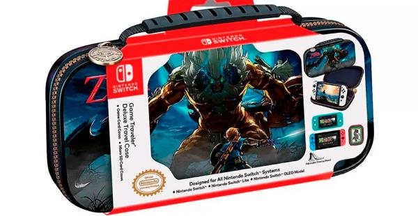 GAME TRAVELER DELUXE TRAVEL CASE NINTENDO SWITCH ZELDA POUR