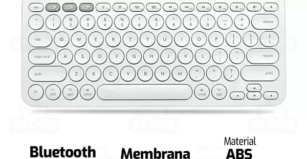 TECLADO LOGITECH K380 BLUETOOTH MEMBRANA BLANCO
