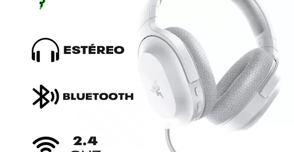 AUDIFONO RAZER BARRACUDA X 2022  INALAMBRICO  7.1  BLANCO