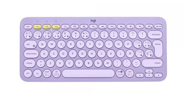 TECLADO BLUETOOTH LOGITECH K380  LAVENDER 