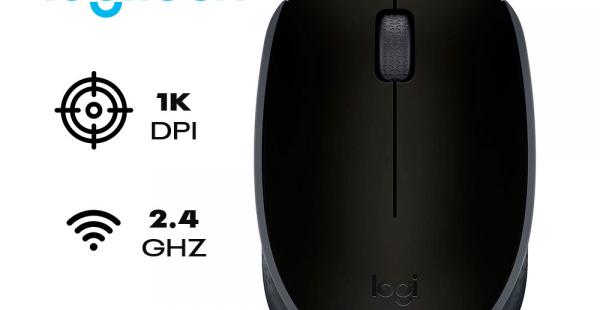 MOUSE LOGITECH M170 WINALÁMBRICO NEGRO