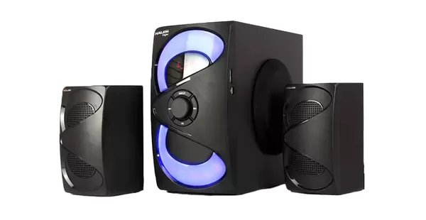 PARLANTE 2.1 HALION ENIGMA F77 | 120W | RGB