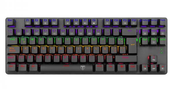 TECLADO T-DAGGER BORA T-TGK-313 | MECANICO | SW-BLUE | RAINBOW | NEGRO