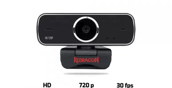 WEBCAM REDRAGON FOBOS GW600 | HD | 720p | 30fps