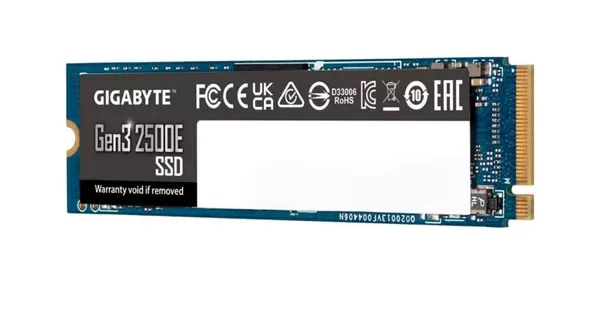 Solido M.2 Gigabyte Gen3 2500E Pcie 3.0 2400 MB/s 1000GB