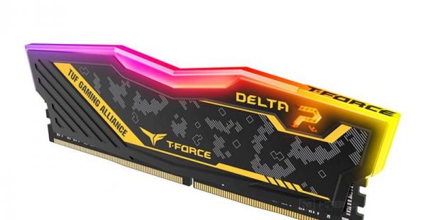 Memoria Ram TeamGroup T-Force Delta Tuf Gaming RGB 8Gb 3200Mhz