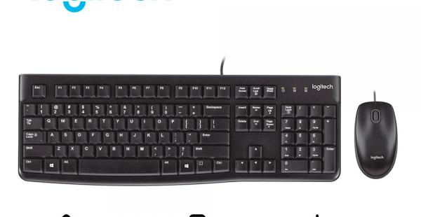 COMBO LOGITECH MK120 TECLADO Y MOUSE