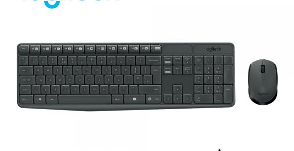 COMBO LOGITECH MK235 INALAMBRICO TECLADO + MOUSE