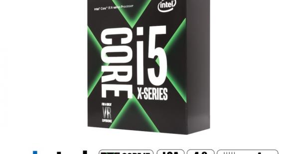 PROCESADOR INTEL CORE I5 7640X 4.0GHZ, 6.0MB, 4 NUCLEOS, LGA 2066, S/COOLER 