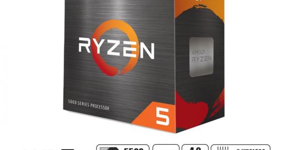 PROCESADOR AMD RYZEN 5 5500 4.2GHZ, 16MB, 6 NUCLEOS, AM4 