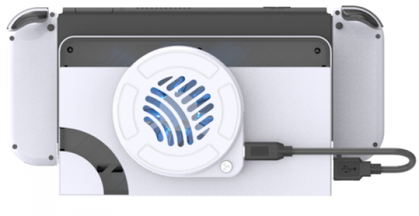 VENTILADOR DE ENFRIAMIENTO CON LUZ AZUL NINTENDO SWITCH OLED