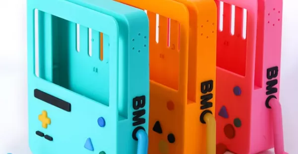 Soporte de pantalla de juego de mano para NINTENDO SWITCH BMO, Material de silicona multicolor