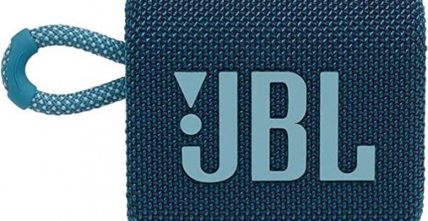PARLANTE ALTAVOZ PORTÁTIL A PRUEBA DE AGUA JBL GO 3 AZUL
