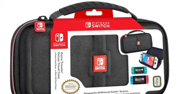 GAME TRAVELER DELUXE TRAVEL CASE NINTENDO SWITCH NEGRO