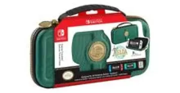 GAME TRAVELER DELUXE TRAVEL CASE NINTENDO SWITCH ZELDA GREEN