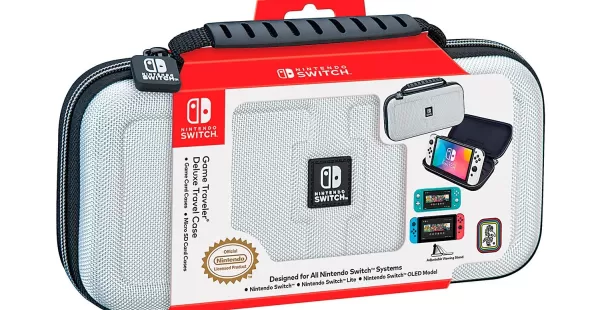 GAME TRAVELER DELUXE TRAVEL CASE NINTENDO SWITCH BLANCO