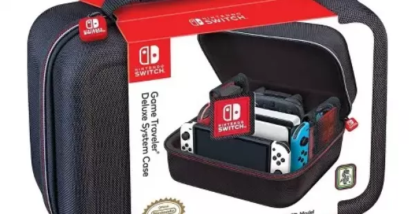 GAME TRAVELER DELUXE NINTENDO SWITCH SYSTEM CASE BLACK