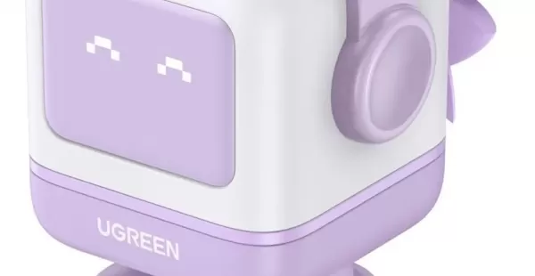 Ugreen Nexode 30w Cargador Tipo C Carga Rápida Ganrobot Color Púrpura