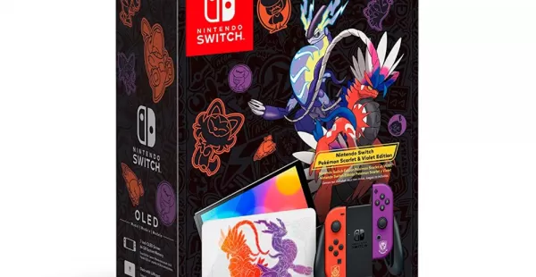 CONSOLA NINTENDO SWITCH OLED EDICION POKEMON SCARLET VIOLET